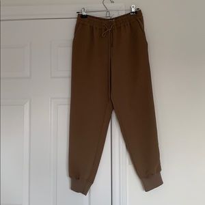 Wilfred buffon pant, taupe, size small